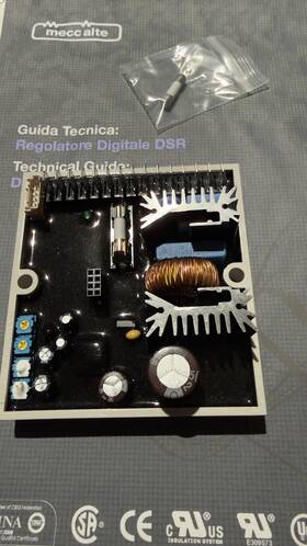 Mecc Alte A6762/05 Dsr Digital Regulator Generator Control Module Model