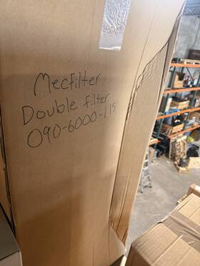 Meclube 090-6000-115 Mecfilter Double Filter Cart