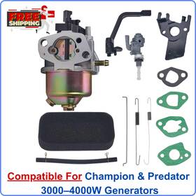 Mikatesi 085347 Carburetor Set For Champion Generator Parts Power Equipment 3000 3500 4000 Watts