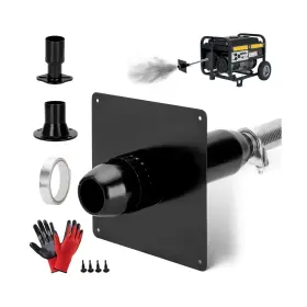 Mokemok 614537161914 Generator Exhaust Extension Kit With Two Adapters All-in-one Insulated
