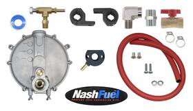 Nashfuel Nf-gen-kit-650-444-bv-01470 Propane Natural Gas Conversion Fits Generac 01470 Ball Valve Bar Clamps
