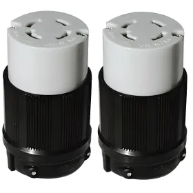 L14-30c Ocs Parts 718725630708 Nema Generator Connectors 3-pack 30 Amp 125/250 Volt L1430c Power
