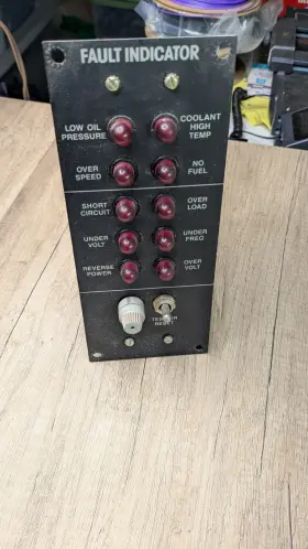 30554-69-530 Oes 69-530 Fault Indicator Panel For 15-200kw Military Mep Generators