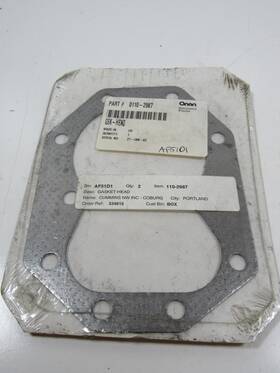 Onan 0110-2987 Cylinder Head Gasket Genuine Part #mp6