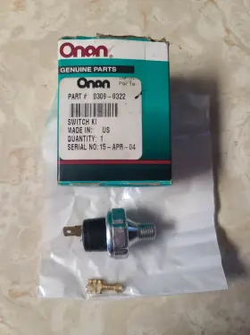 0309-0322 Onan Genuine Oil Pressure Switch