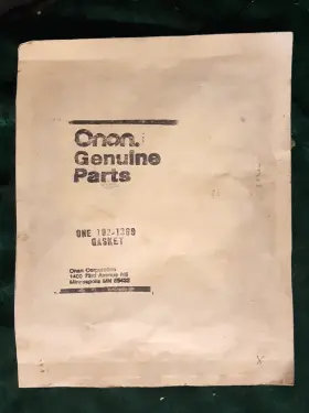 102-1369 Onan Oem Gasket - Fits Cck Ccka Cckb Nos