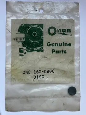 160-0806 Onan One - Disc Oem Part Nos
