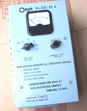 Onan 300-0515 Dc Battery Charger 2 Amp Output Corp New Old Stock