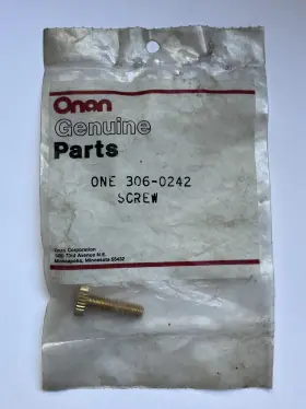 306-0242 Onan One - Screw Oem Part Nos