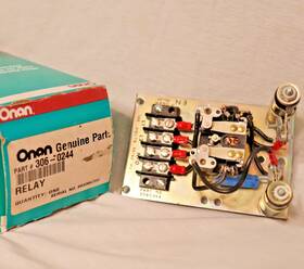 Onan 306-0244 Cummins Relay Assembly Pcb Voltage Sense En 306c244 Control Senses