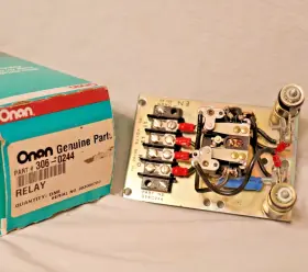 306-0244 Onan Cummins Relay Assembly Pcb Voltage Sense En 306c244 Control Senses