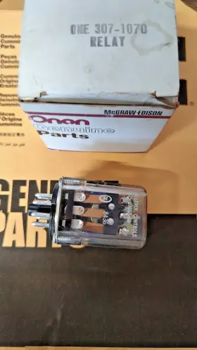 307-1070 Onan New Genuine Relay 307-1070 Onan New Genuine Relay