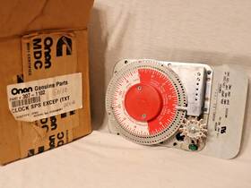 Onan 307-1102 Cummins Exercise Clock Timer Time Transfer Switch Automatic Ats Ot