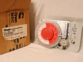 307-1102 Onan Cummins Exercise Clock Timer Time Transfer Switch Automatic Ats Ot