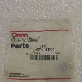 Onan 357-0030 Oem Genuine Parts Rectifier Part # Mpn