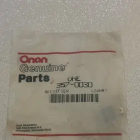 357-0030 Onan Oem Genuine Parts Rectifier Part # Mpn