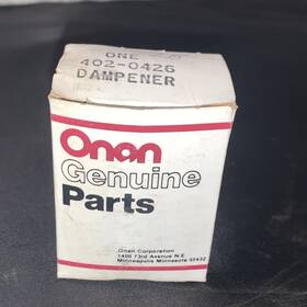 Onan 402-0426 New Oem Genuine Parts Dampener Model Mpn