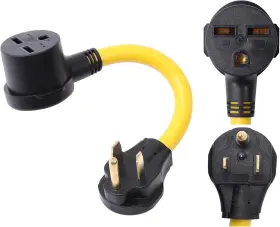 32276964114674 Onetak Nema 6-50p To 6-30r 240v 50 Amp Power Cord Adapter