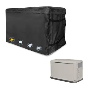 Fdjz-lj09-hs Owlcover Generator Cover Heavy Duty 600d Waterproof For 7043 22kw Air