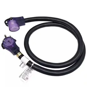 Parkworld 744111024530 6 Ft. 6/3 8/1 50a 125/250v Outdoor Nema 14-50 Rv/ev/generator Extension Cord Bl
