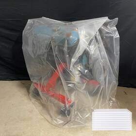 Peakrider In002-1 10 Pack Clear Engine Bag Covers 39 Inch X 47 Heavyduty Dustproof Storage Bags