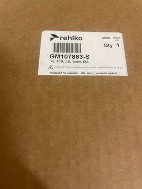 Rehlko Gm107883-s Gm107883s Ecm 2.2l Turbo Erc Kit Kohler Gm 99136