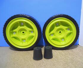 Ryobi Ry904500 Genuine 2 Wheels And Rubber Foot Pads For 3600 Watt Generator