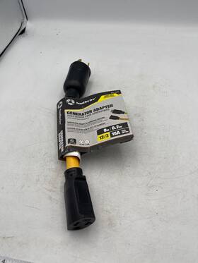 Southwire 90218802 Generator Adapter L5-20p To 5-15r 15a 125v 12/3 9in Heavy Duty 1875w