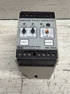 Startco Se-701-a1 Ground Fault Monitor Used