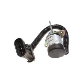 Stevens Lake Parts 1503es-12a5uc4s Fuel Shutoff Solenoid Fits Kubota Woodward Syncro V2203 V2003