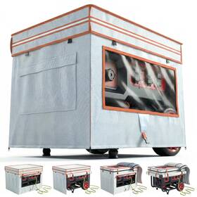 Tbno 8912-b Generator Cover While Running - Heavy Duty Waterproof Enclosure For