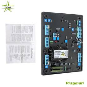 Tectech Pr238456 1pc High Quality Automatic Voltage Regulator Avr Mx321 170-220v 3 Phase Wire
