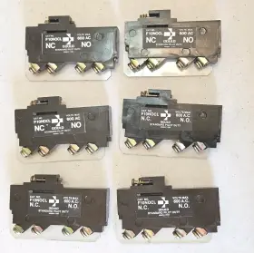 F10nocl Telemecanique 6 Pc Lot Auxiliary Contact Pilot Duty Gould Ite