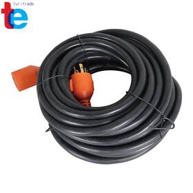 Turitrade Tr55266 30 Amp 75 Ft Nema L14-30 4 Wire 10 Gauge 125/250v Generator Power Cord Adapter