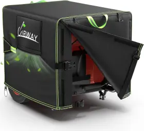 Am555867 Uirway 744759526403 Generator Cover Heavy Duty Waterproof 24 Inch L X 18 W 20 H Universal Gener