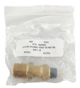 3914081 Vdo 820404 Temperature Sender 6-24v 3w 120c 325/805/3/3 Cum Temp
