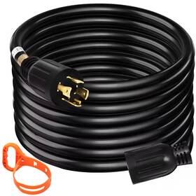 Vevor 445055066046 40 Ft. Generator Extension Cord 30 Amp 125/250 Volt Ext