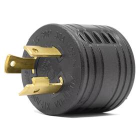 Wen 705354014900 120v 30 Amp 3600-watt Generator To Rv Adapter L5-30p Twist Lock Tt-30r Outlet
