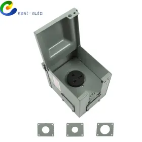 Ea1282848su Wflnhb 3 Prong 30 Amp 250 Volt Welding Power Outlet Box Panel Nema 6-30r