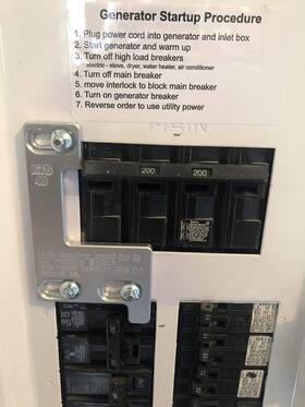 Wired Rite Wr-40l Generator Interlock Kit For Siemens/murray/ite 150/200 Amp