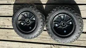 209322gs Wold Caster Briggs And Stratton Generator Wheels Part # Set Of 2