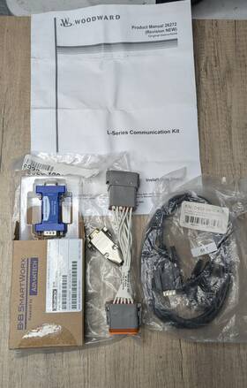 Woodward 8923-1061 L-series Communication Kit Complete Serial Adapter Harn