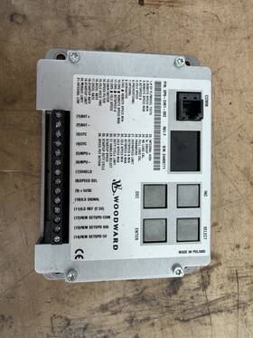 Woodward Dpg-2401-002 Rev Generator Speed/governor Controller Used Take Out