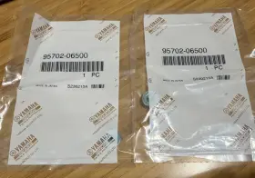 95702-06500-00 Yamaha Two 2 New Flange Nut Genuine Oem Replacement Part 95702-06500-00 Yamaha Two 2 New Flange Nut Genuine Oem Replacement Part
