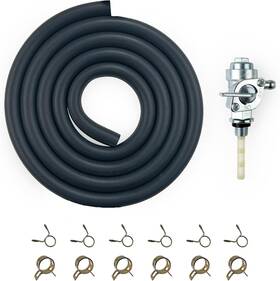 Yamakato Aymk-311 M10x1.25mm Generator Petcock 3/16 Fuel Line Kit 310574gs For