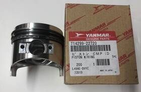 Yanmar 714299-22720 Piston With Rings For L48
