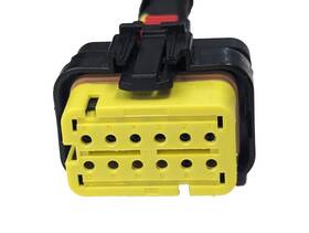 Yanmar 810010063151 Psi Power 10 Inch Injector Pigtail 12-way Ampseal Connector Wiring Harness