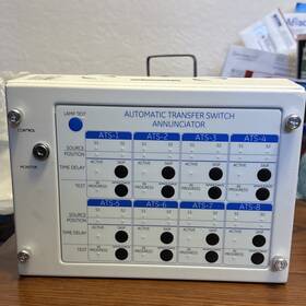 Zenith 150047443 Ats Annunciator Panel Automatic Transfer Switch