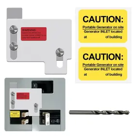 Zttxl 782125754425 Generator Interlock Kit Compatible With Horizontal Main Cutler Hammer Ch Seri