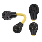 Onetak Nema 10-30P To 14-30R 120V/240V Amp Prong Male Plug Fe... New. Price: $25.00.